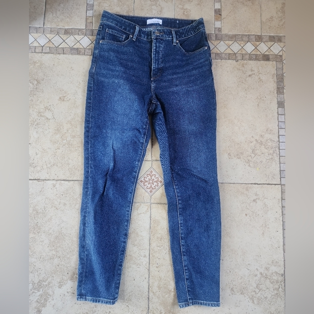 LOFT Curvy High Waist Skinny Ankle